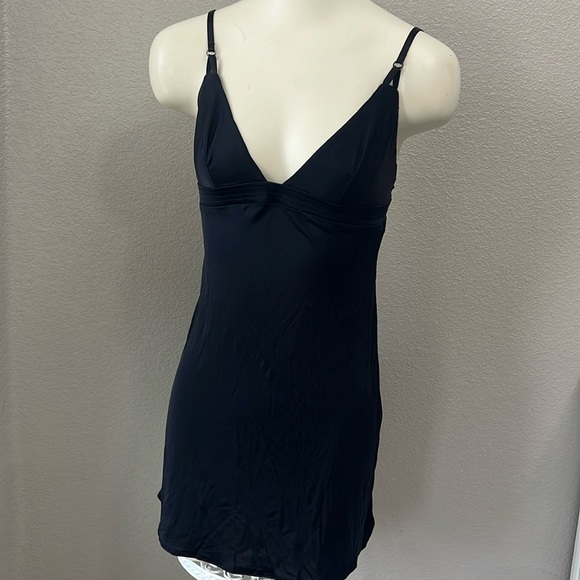 Victoria’s Secret Black Slip Nighty Dress Medium - Picture 1 of 6